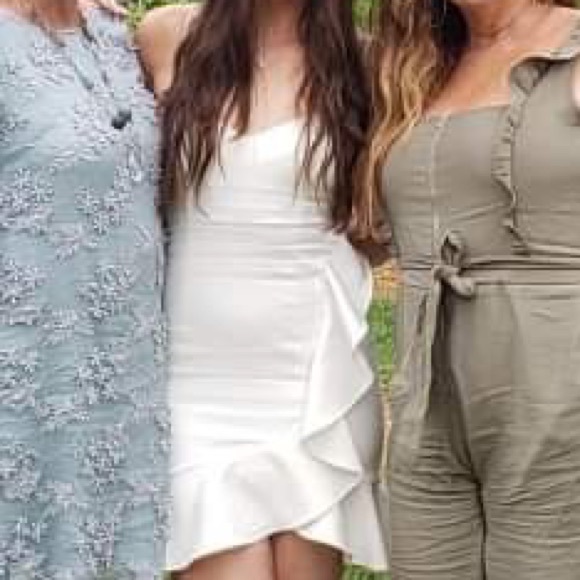 Likely Laverna Ruffle Dress in White | REVOLVE - Picture 4 of 5